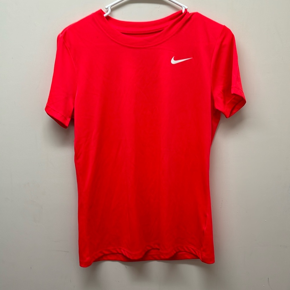 Nike Dri-Fit Neon Orange Top - Size S